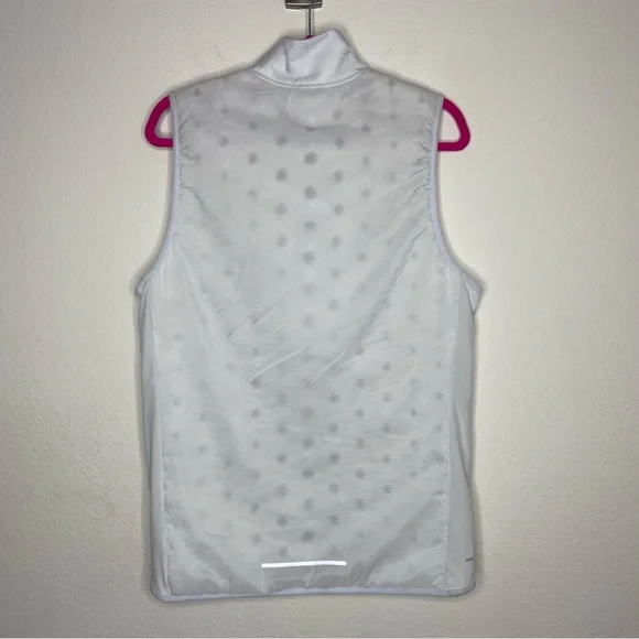 Nike Men’s Light Blue/ OffWhite Aerolayer Repel Thermore Running Vest Size M NWT - Picture 4 of 10